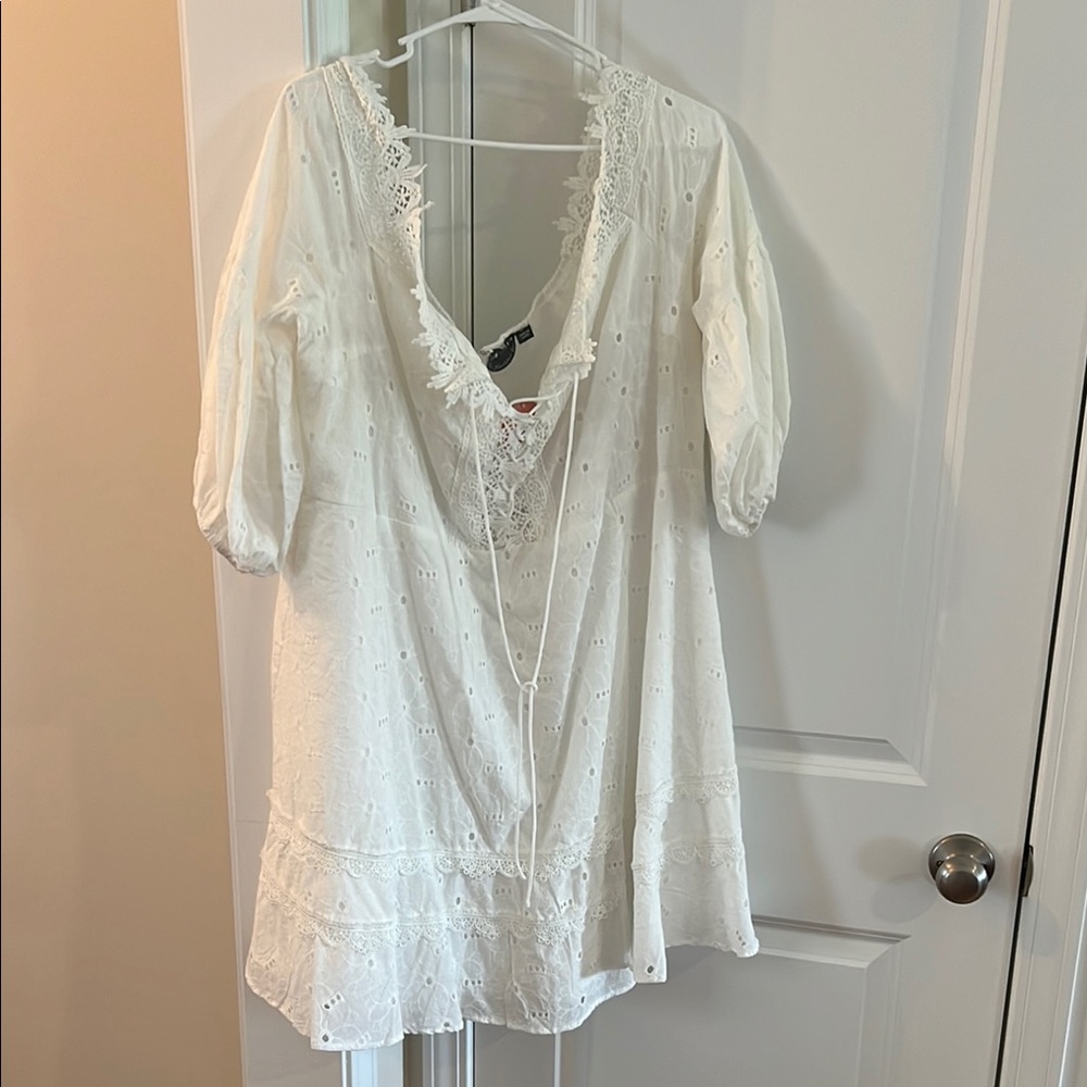 White Lace Dress